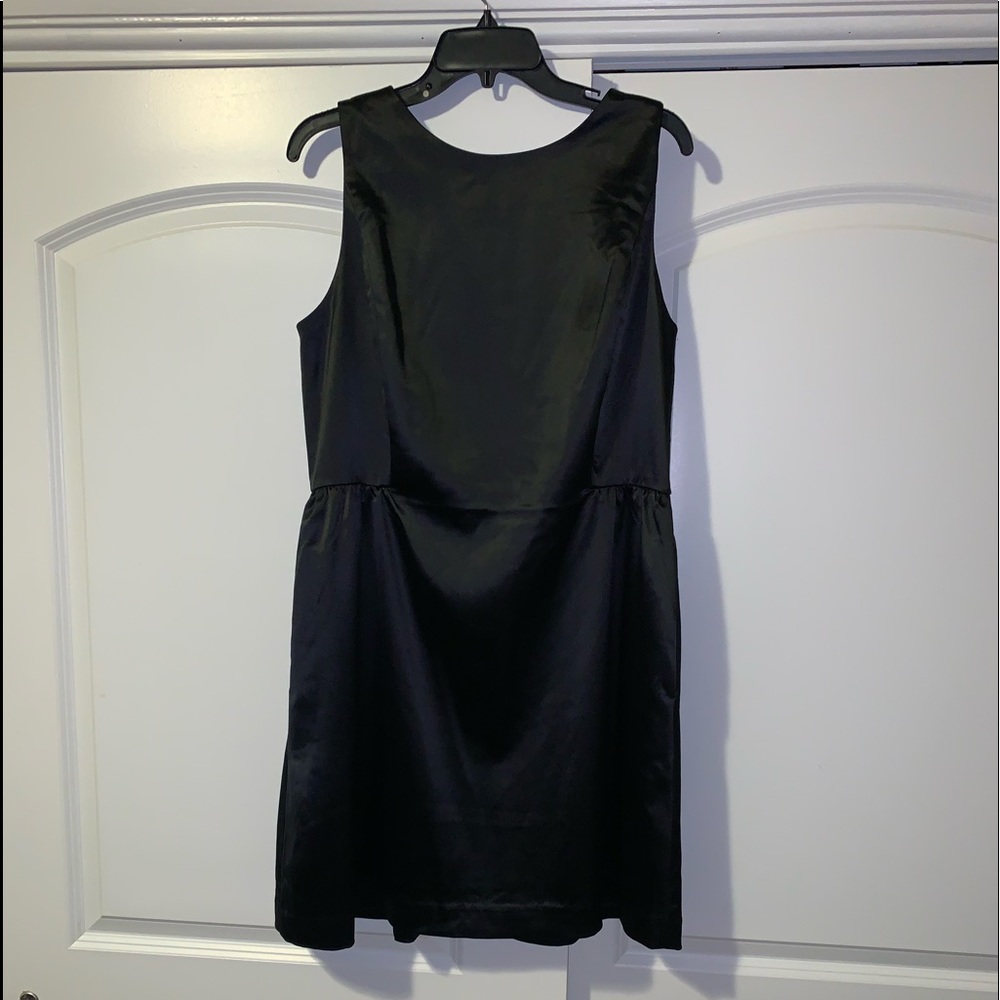 LBD. Satin dress From the GAP